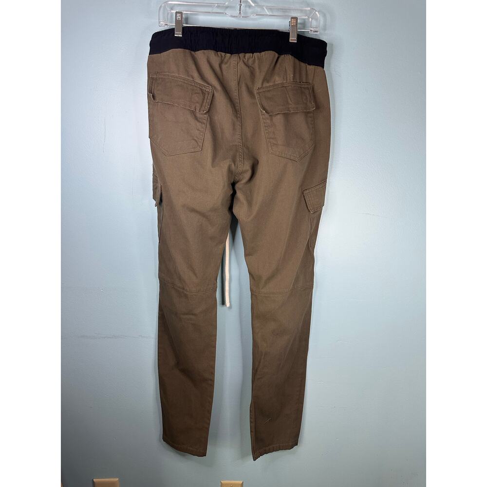 Mnml Men's CARGO DRAWCORD II PANTS (Khaki) Size XL - Picture 3 of 7